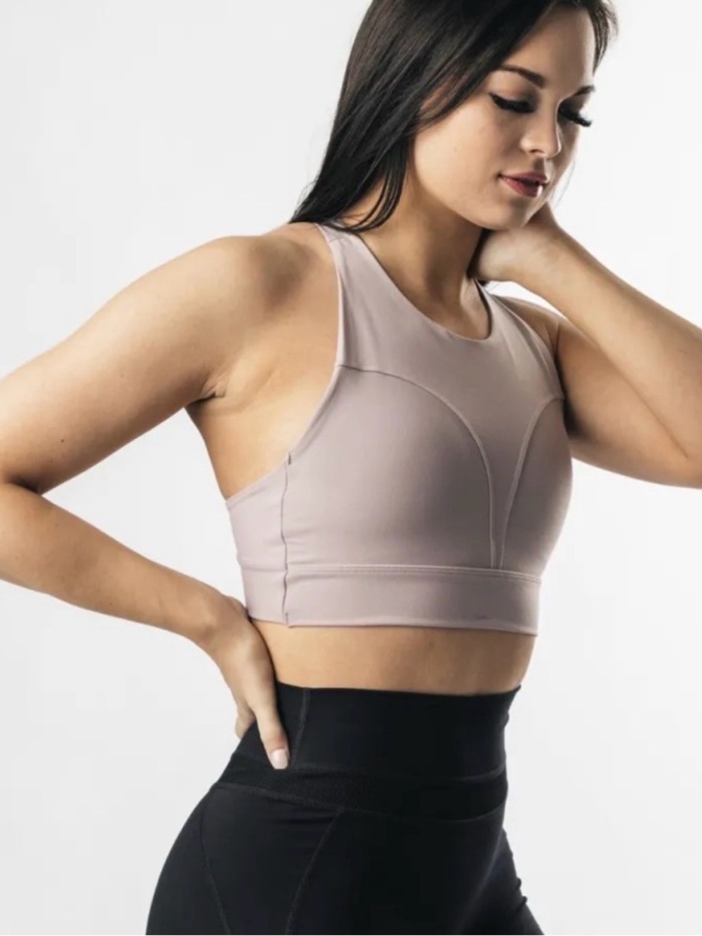 Alphalete Purple Dove Alto Bra